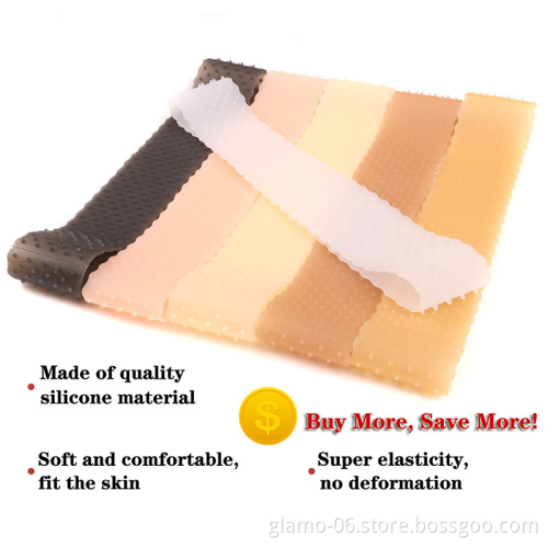 Wholesale Six Colors Comfort Elastic Non Slip Sweat-proof Seamless Wig Band Grip Band, Silicone Wig Grip